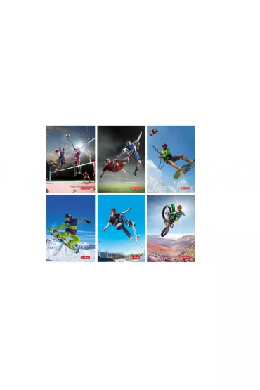 Herlitz Zeszyt A5 Sport linia 32 kartki