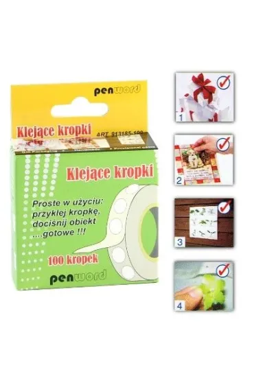 Polsirhurt Klej�ce kropki 100 szt.