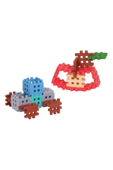 Klocki konstrukcyjne Mini Waffle 70 element�w Pastel MARIOINEX 903667