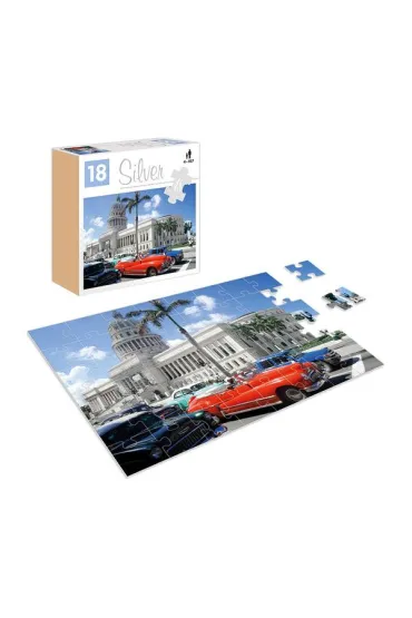 Puzzle 48 el. Samochody Silver Alexander