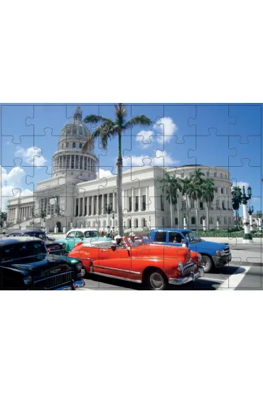 Puzzle 48 el. Samochody Silver Alexander