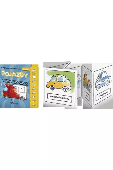 Ksi��eczka kolorowanka pojazdy