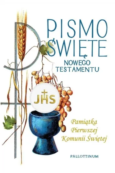 Pismo �wi�te NT A5 Pami�tka I Komunii kielich