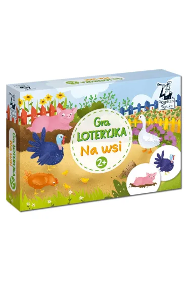 Kapitan Nauka. Gra Loteryjka. Na wsi. 2+ Edgard - Gabriela  Bieniek-Zaremba