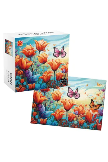 Puzzle 1000 el. Tulipany Askato