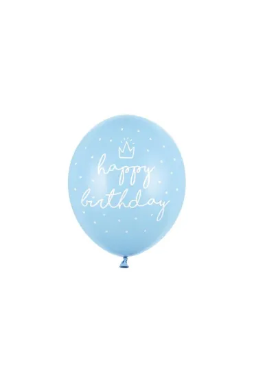 PartyDeco Balony Baby Blue 30 cm