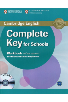 Complete Key for Schools WB without Answers +Audio CD