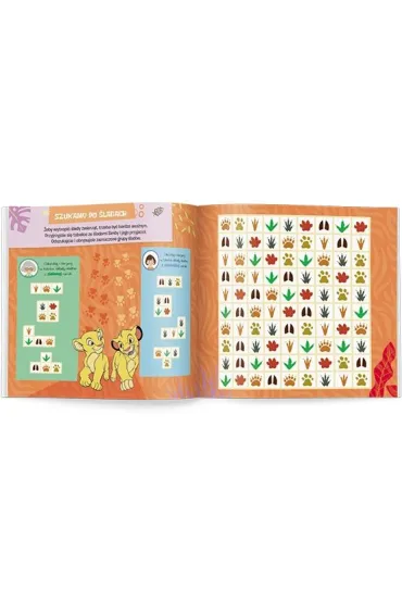 Disney Kr�l Lew Zadania dla dziadk�w i wnuczk�w DIW-9102