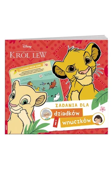Disney Kr�l Lew Zadania dla dziadk�w i wnuczk�w DIW-9102