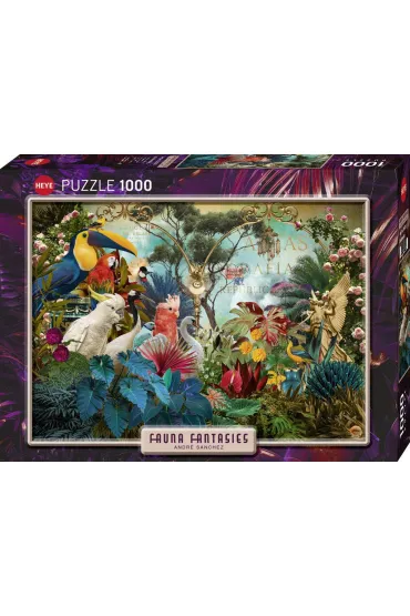 Puzzle 1000 el. Fantastyczna Fauna - Birdiveristy Heye