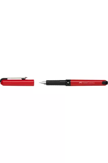Faber-Castell Pi�ro wieczne szkolne + 6 naboi czerwone