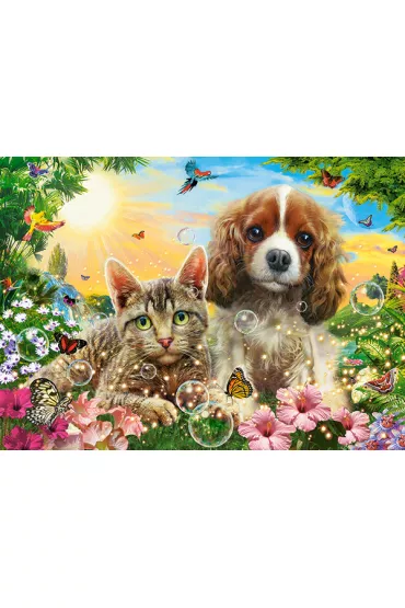 Puzzle 200 el. B-222247 Best Pals Castorland