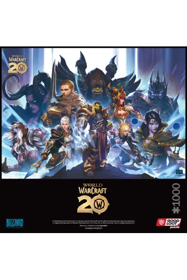 Puzzle 1000 el. World of Warcraft 20th Anniversary Good Loot