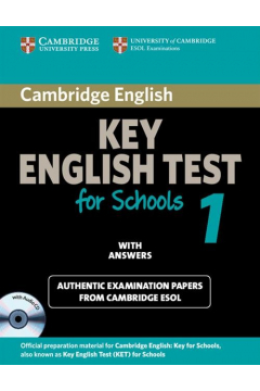 Cambridge Key English Test for Schools 1 with answers