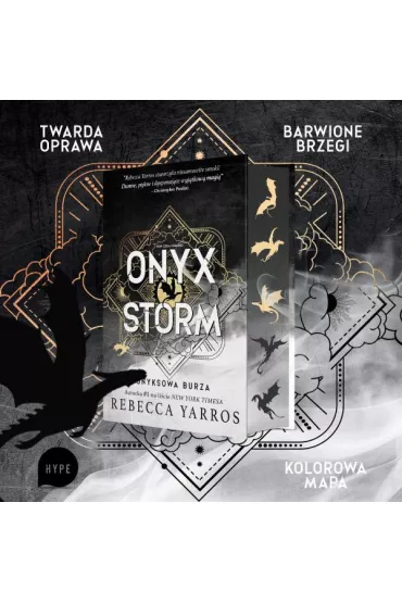 Onyx Storm. Onyksowa burza. Empireum. Tom 3 (barwione brzegi) - Rebecca Yarros