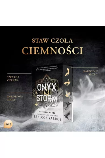 Onyx Storm. Onyksowa burza. Empireum. Tom 3 (barwione brzegi) - Rebecca Yarros