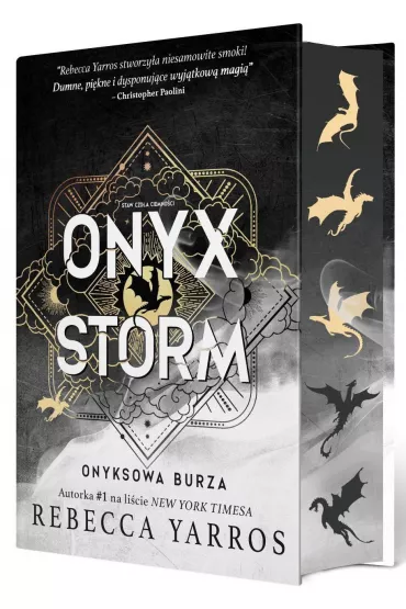 Onyx Storm. Onyksowa burza. Empireum. Tom 3 (barwione brzegi) - Rebecca Yarros