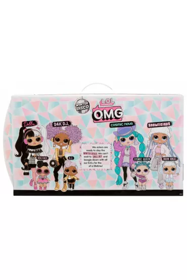 Zestaw lalek L.O.L. Surprise Winter Disco OMG Dollie & 24K DJ Mga Entertainment