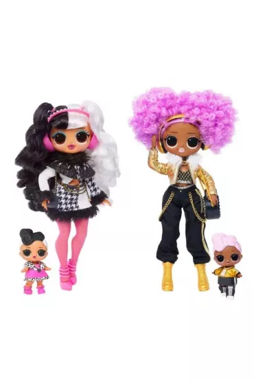 Zestaw lalek L.O.L. Surprise Winter Disco OMG Dollie & 24K DJ Mga Entertainment