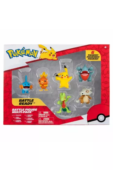 Pokemon Figurki bitewne 6-pak AST PKW2685 WB4