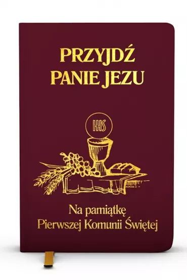 Przyjd� Panie Jezu. Na pami�tk� Pierwszej Komunii �wi�tej - Stanis�aw Gro�