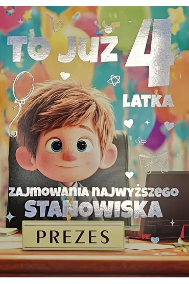 Yeku Karnet 3K Urodziny