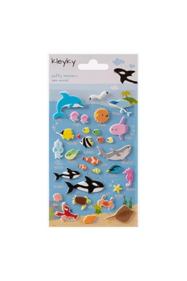 Narcissus Naklejki wypuk�e Morski �wiat