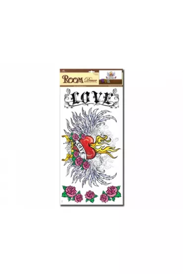 Euro Trade Sticker BOO. Dekoracja �cienna. Serce RDA 8833