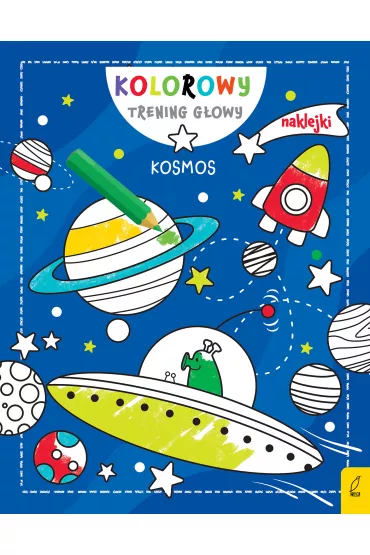 Kolorowy trening g�owy. Kosmos