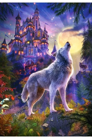 Puzzle 1000 el. Zamek Wilka Castorland