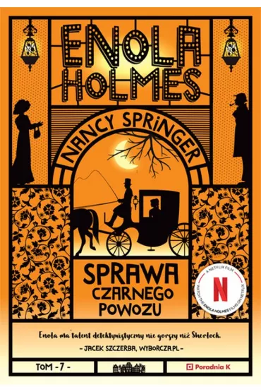 Sprawa czarnego powozu. Enola Holmes. Tom 7 - Nancy Springer