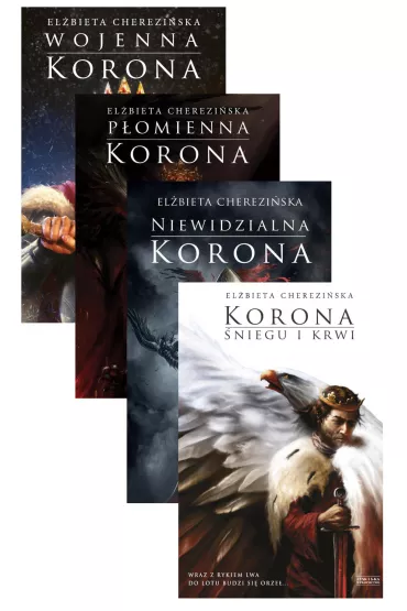 Pakiet Odrodzone Królestwo. Tomy 1-4: Korona śniegu i krwi