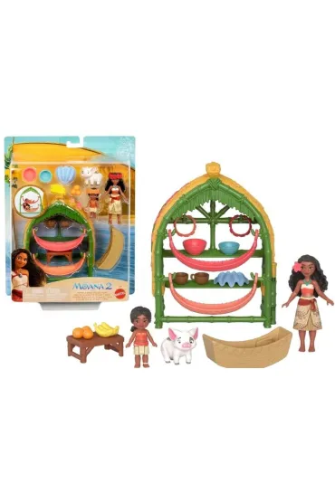 Figurki Disney Vaiana Osada zestaw Mattel
