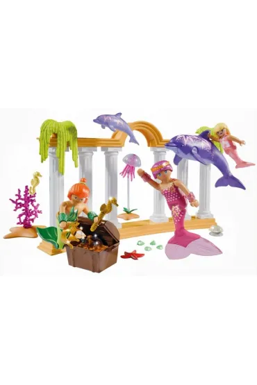 Playmobil Princess Magic Syrenki ze skarbem i delfinem 71861