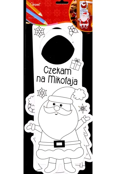 Arpex �wi�teczna zawieszka na klamk� 2szt