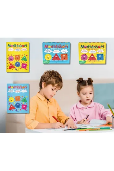 Montessori Ucz si� sam. Karty edukacyjne. Kszta�ty i kolory. Uk�adaj i ucz si� - Ewelina  Chmieli�ska