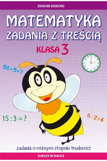 eBook Matematyka Zadania z tre�ci� Klasa 3 pdf - Ewa Buczkowska