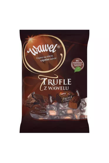 Trufle z Wawelu Cukierki o smaku rumowym w czekoladzie 1 kg