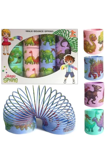 Spr�yna dinozaur (12 szt) Trifox