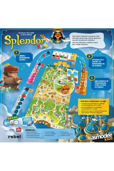 Splendor Kids (edycja polska) Rebel - Marc Andre, Catherine  Andr�