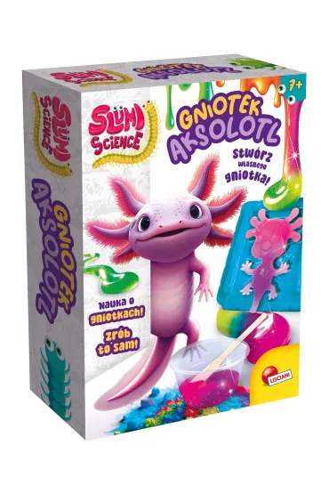Gniotek Aksolotl Slumi Science Lisciani - 304-pl110322