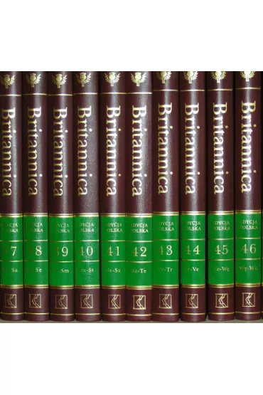 KOMPLET: Encyklopedia Britannica - edycja polska 47 tom�w!