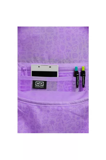 Plecak 2-komorowy Coolpack Pastel Rider Powder Purple