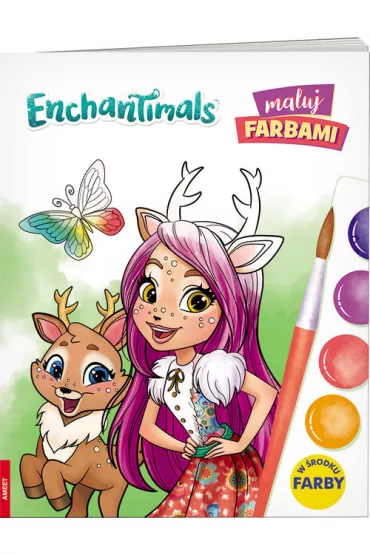 Enchantimals. Maluj farbami