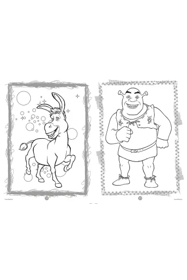 Shrek. Kolorowanka. Malbuch. Colouring book