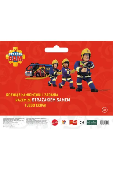 Stra�ak Sam. Giga notes z naklejkami