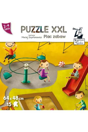 Puzzle 15 el. XXL Plac zabaw Edgard