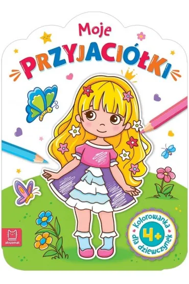 Kolorowanka dla dziewczynek. Moje przyjaci�ki