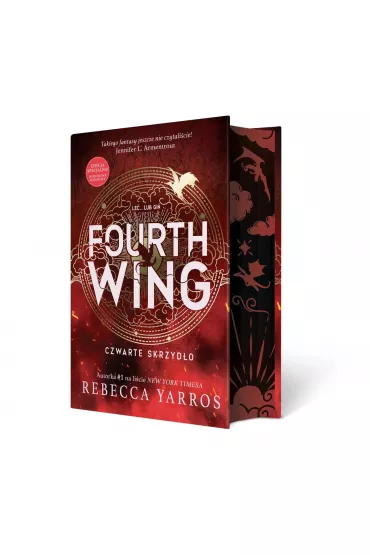 Fourth Wing. Czwarte Skrzydo. Empireum. Tom 1 (barwione brzegi) - Rebecca Yarros