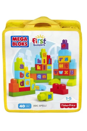 �wiczymy ABC - first builders Mega Blocks *